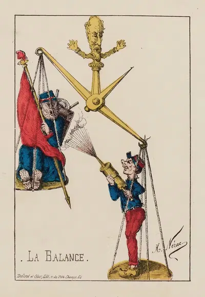 Баланс. Психологический момент. by Эй. Нерак, 1871 — digital art print download
