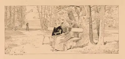 Ce qui se passait aux Feuillantines vers 1813 by Job (Jacques-Marie-Gaston Onfroy de Bréville), 1813 — digital art print…