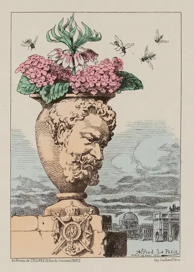 Гортензия – М. Эдмон Абут by Зют (Альфред Ле Пети) — digital art print download