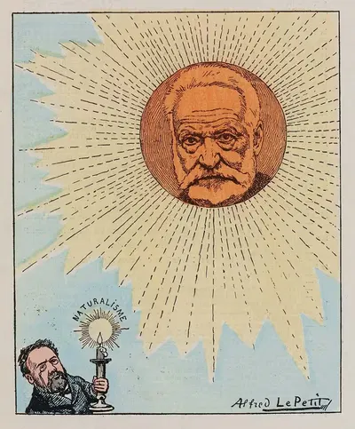 Виктор Гюго by Зют (Альфред Ле Пети) — digital art print download