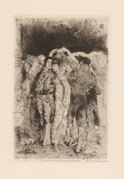 Брак принца by Антонио Касановы и Эстораха, 1880 — digital art print download