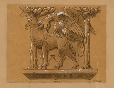 Figure pour l’église orthodoxe grecque by Charles Joseph Lameire — digital art print download