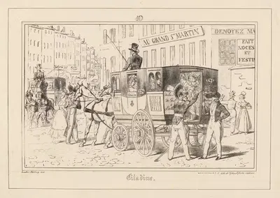 Городская жительница by Карл Лёйо-Гартвиг, 1824-1829 — digital art print download