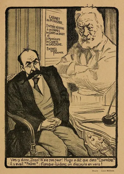 Апофеоз Виктора Гюго by Луи Морен, 1902 — digital art print download
