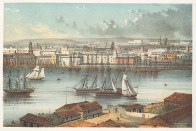 Habana by Pierre Toussaint Frédéric Mialhe, 1855 — digital art print download