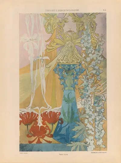 Фантазия, Эвокация by Клавдий Денис, 1920 — digital art print download