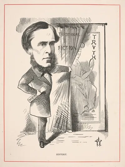 История [Джеймс Энтони Фрауд] by Фредерик Уэдди, 1873 — digital art print download