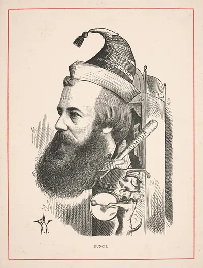 Панч [Ширли Брукс] by Фредерик Уэдди, 1873 — digital art print download