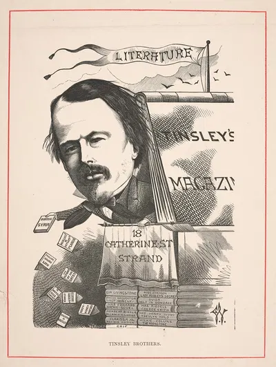Братья Тинсли [Уильям Тинсли] by Фредерик Уэдди, 1873 — digital art print download