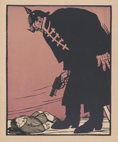 После казни (Après l'exécution) by Поль Ириб, 1915 — digital art print download