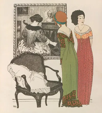 Платья Пола Пуаре Пл.02 by Поль Ириб, 1908 — digital art print download