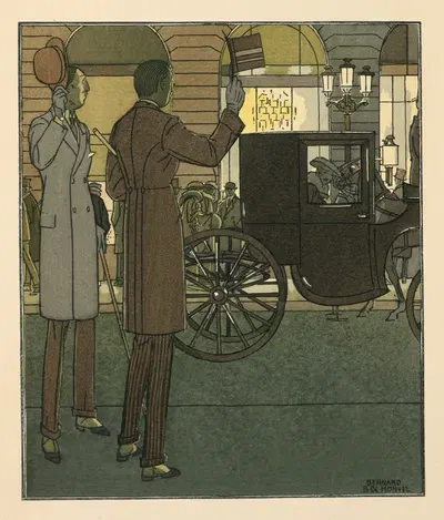 Вот! – Уже вернулся! by Бернар Буте де Моновель, 1913 — digital art print download