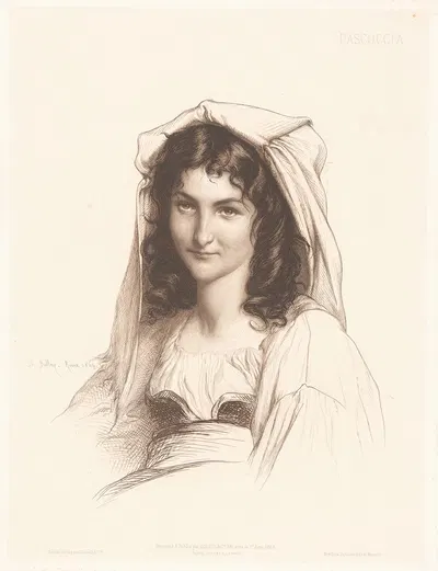 Паскучча by Шарль Альфонс Поль Белле, 1869 — digital art print download