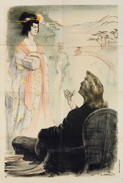 Жёлтая принцесса by Шарль-Люсьен Леандр, 1890-1910 — digital art print download