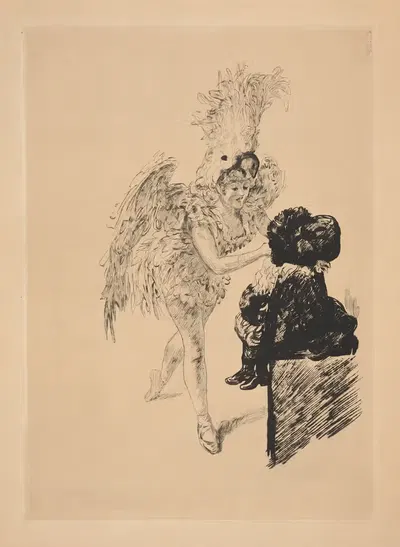 Друри-Лейн; Перед появлением by Шарль Поль Ренуар, 1906 — digital art print download