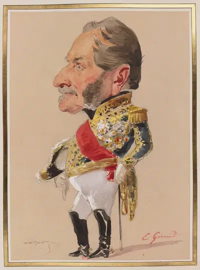 Bernard-Pierre Magnan by Eugène Giraud, 1791-1865 — digital art print download