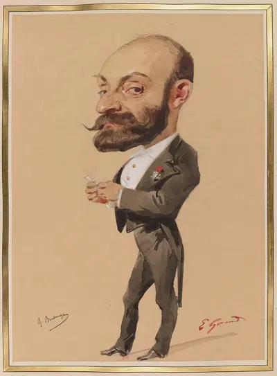 Гюстав Буланже by Южен Жирар, 1824-1888 — digital art print download