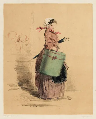 Искусственный цветок by Эусебио Планаc, 1853 — digital art print download