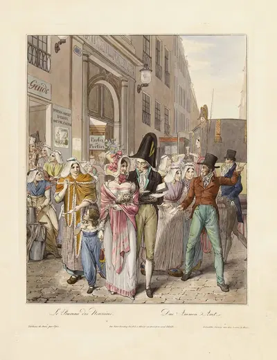 Офис кормилиц by Джордж Эммануэль Опиц или Опиц, 1813 — digital art print download