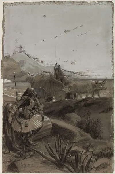 Канарис by Жорж Антуан Рошегросс, 1886 — digital art print download