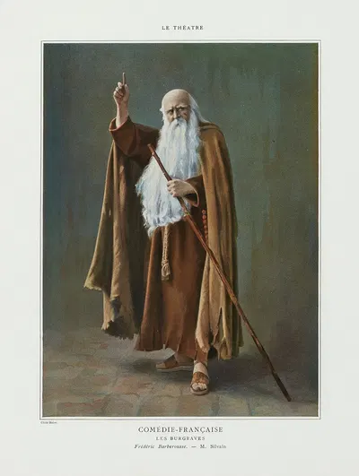 Frédéric Barberousse by Henri Mairet, 1902 — digital art print download