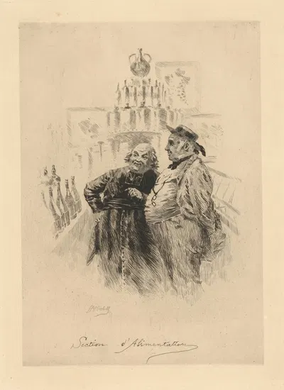 Раздел питания by Джон Эймс Митчелл, 1878 — digital art print download