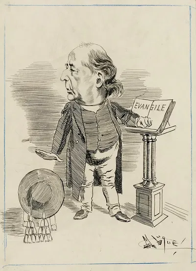 Portrait de Charles Loyson, dit Père Hyacinthe by Manuel Luque — digital art print download