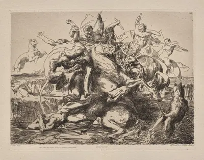 Surprise by Франсуа-Николя Шиффлар, 1865 — digital art print download