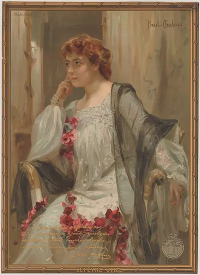Лефевр Утиль – печенье LU by Поль Эмиль Шабас, 1905 — digital art print download