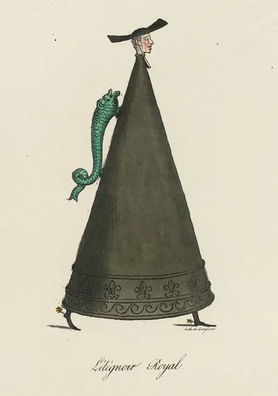 Létégnoir royal by Pierre Langlumé, 1830 — digital art print download