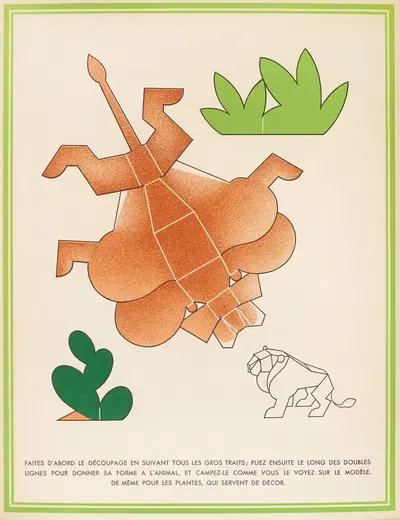Джунгли у меня by Тюрен Шевальеро, 1938 — digital art print download