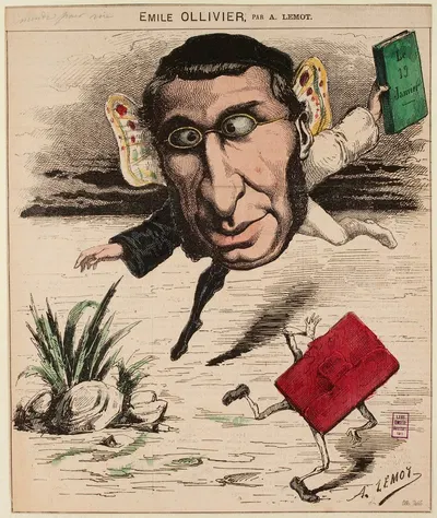 Emile Ollivier by Valentin Achille Lemot — digital art print download