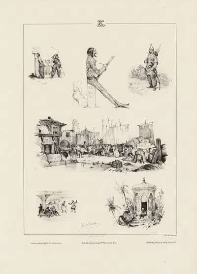 К by Виктор Адам, 1833 — digital art print download