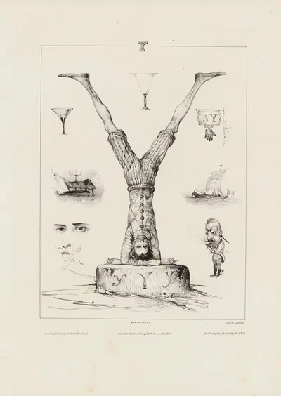 Y by Виктор Адам, 1833 — digital art print download