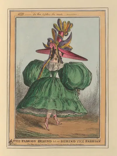 Мода за модой, но не за модой by Уильям Хит, 1827-1829 — digital art print download