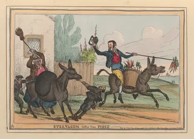 Стратегия лучше силы by Уильям Хит, 1827-1829 — digital art print download