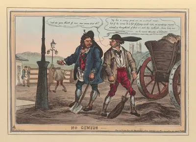Нет гения by Уильям Хит, 1827-1829 — digital art print download