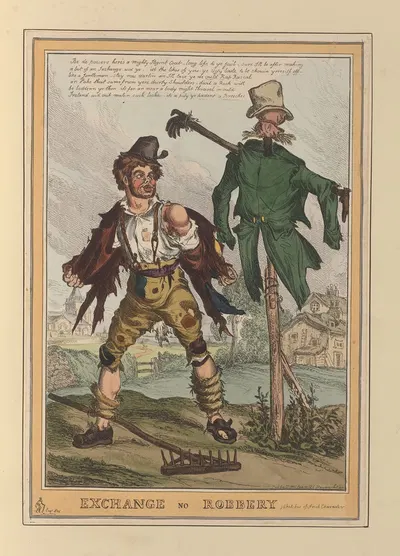 Обмен не грабеж by Уильям Хит, 1827-1829 — digital art print download