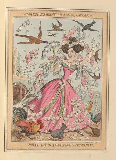 Настоящие птицы щиплют подделку by Уильям Хит, 1827-1829 — digital art print download