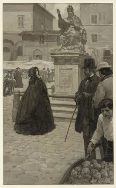 Хорошо запомнившиеся черты by Элис Барбер Стивенс, 1900 — digital art print download
