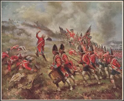 Битва при Банкер-Хилле by Эдвард Перси Моран, 1909 — digital art print download