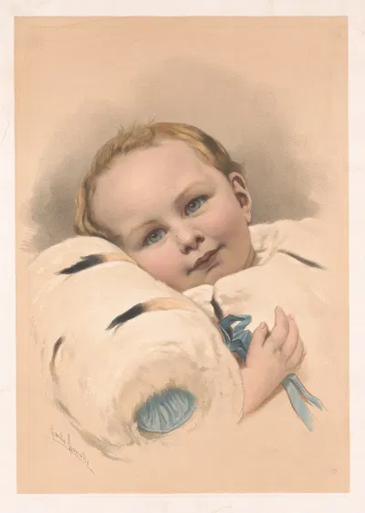 Котик! Котик! by Эмиль Ласаль, 1867 — digital art print download
