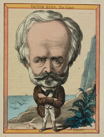 Виктор Гюго by Этьен Каржа, 1867 — digital art print download