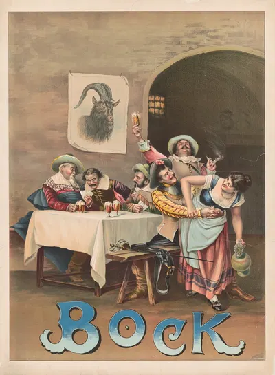 Bock by Генри Джером Шайл, 1890 — digital art print download