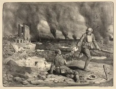 Работники в плотине by Люсьен Жона, 1927 — digital art print download
