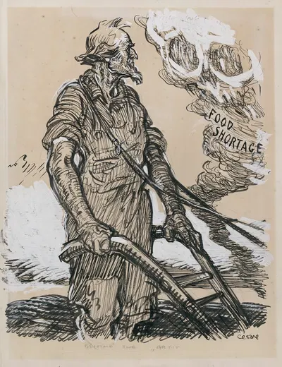 За армией by Оскар Эдвард Чезаре, 1917 — digital art print download