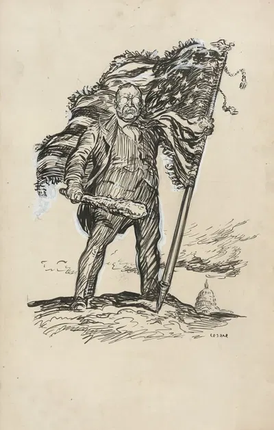 Реальный армагеддон by Оскар Эдвард Чезаре, 1912 — digital art print download