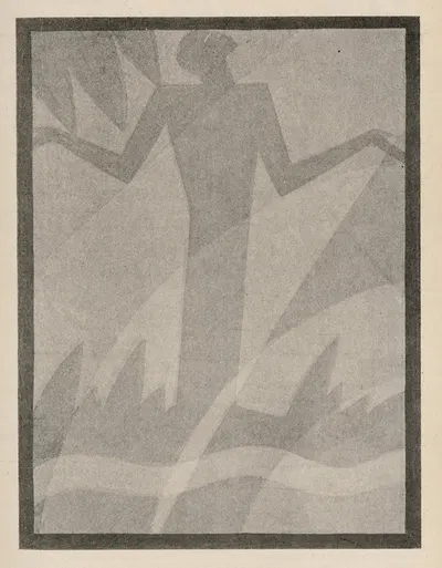 Feet O' Jesus by Aaron Douglas, 1926 — digital art print download
