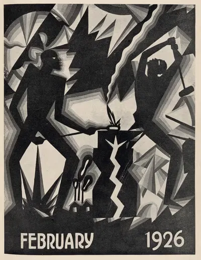 Возможность Т. 4, № 38 Обложка by Аарон Дуглас, 1926 — digital art print download