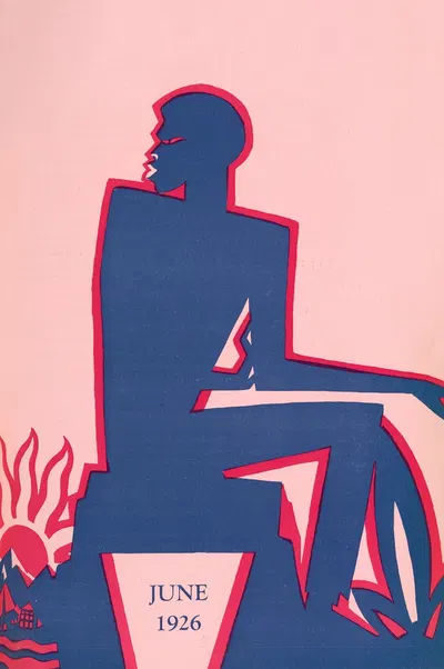 Opportunity Vol. 4, no. 42 Cover by Aaron Douglas, 1926 — digital art print download